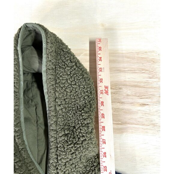Champion High Pile Pullover Hoodie Mens Medium Blue Cozy Fleece Jacket See Notes - Picture 8 of 16